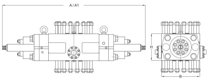 ram bop preventer -p19