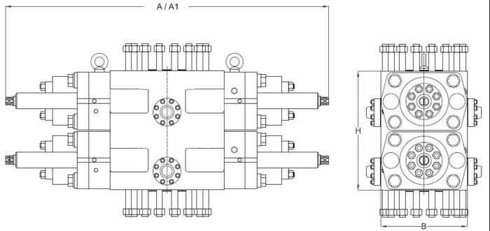 ram bop preventer -p20